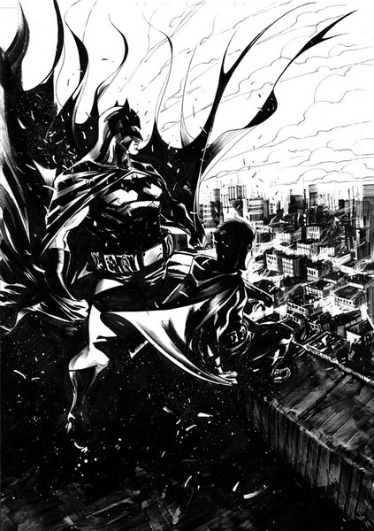 Batman тетрадь на пружине