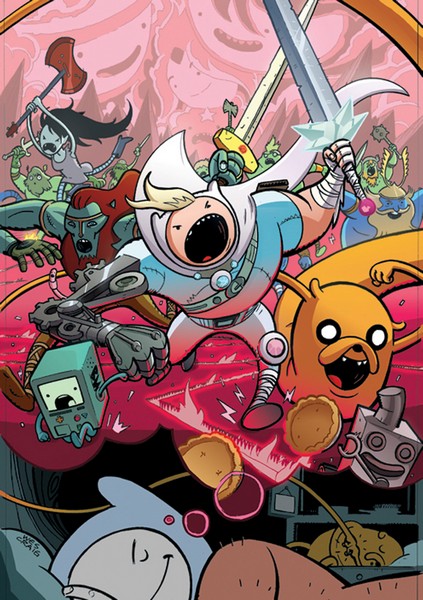 Adventure Time тетрадь на пружине