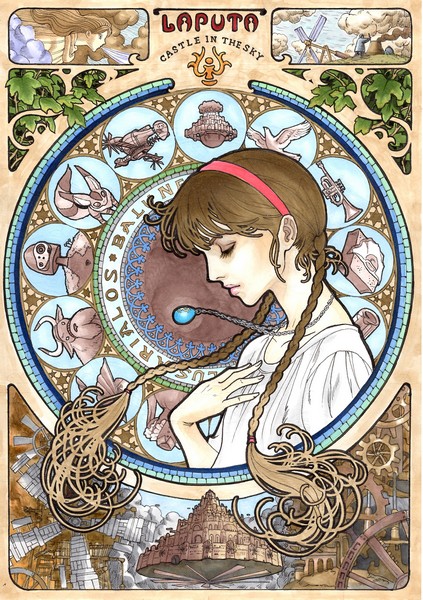 Ghibli тетрадь на пружине