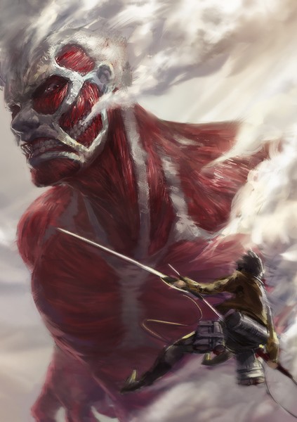 Shingeki no Kyojin тетрадь на пружине