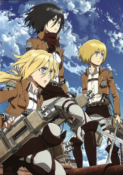 Shingeki no Kyojin тетрадь на пружине