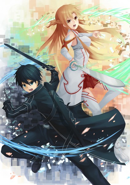 Sword Art Online тетрадь на пружине