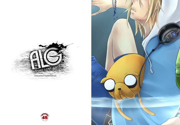 Adventure Time тетрадь на скобе