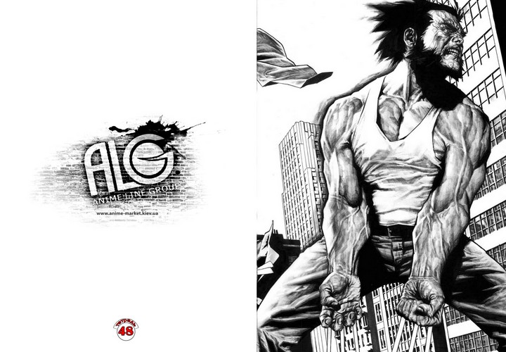 Wolverine тетрадь на скобе