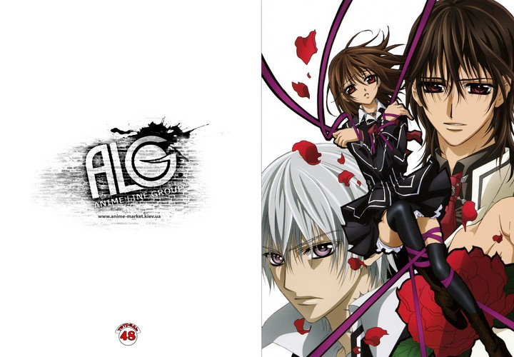 Vampire Knight тетрадь на скобе