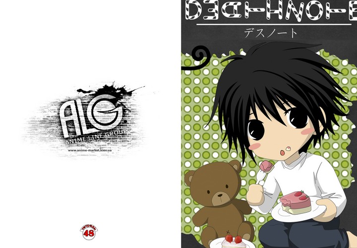 Death Note тетрадь на скобе