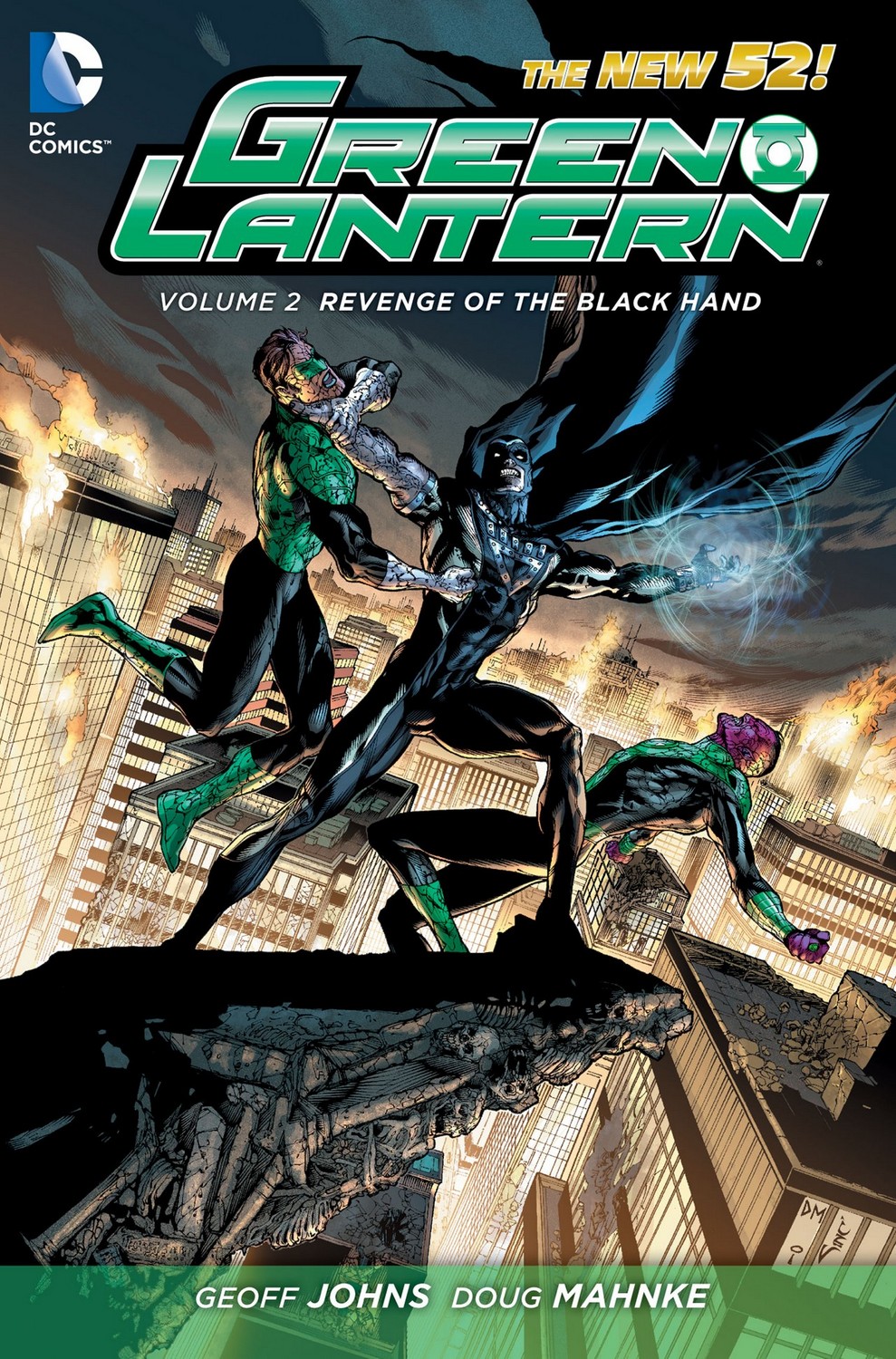 Green Lantern, Vol. 2: Revenge of the Black Hand (The New 52) (твёрдая обложка)
