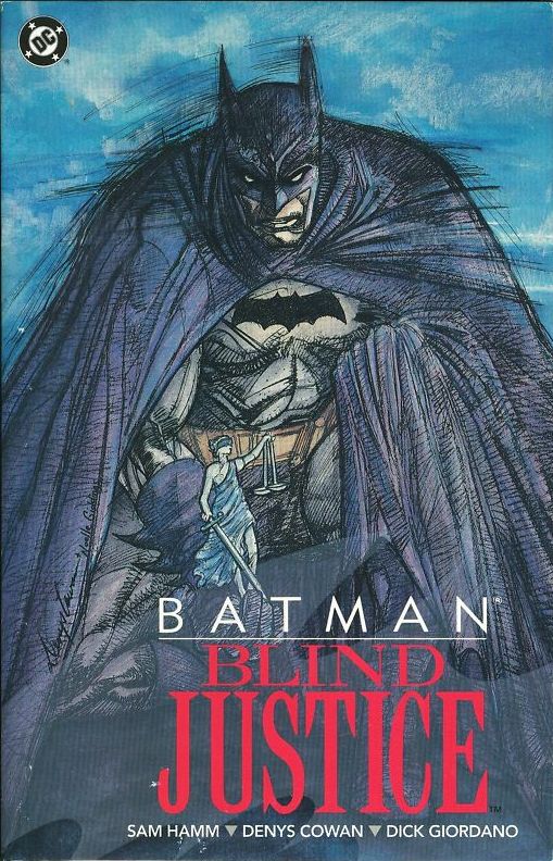 Batman Blind Justice (мягкая обложка)