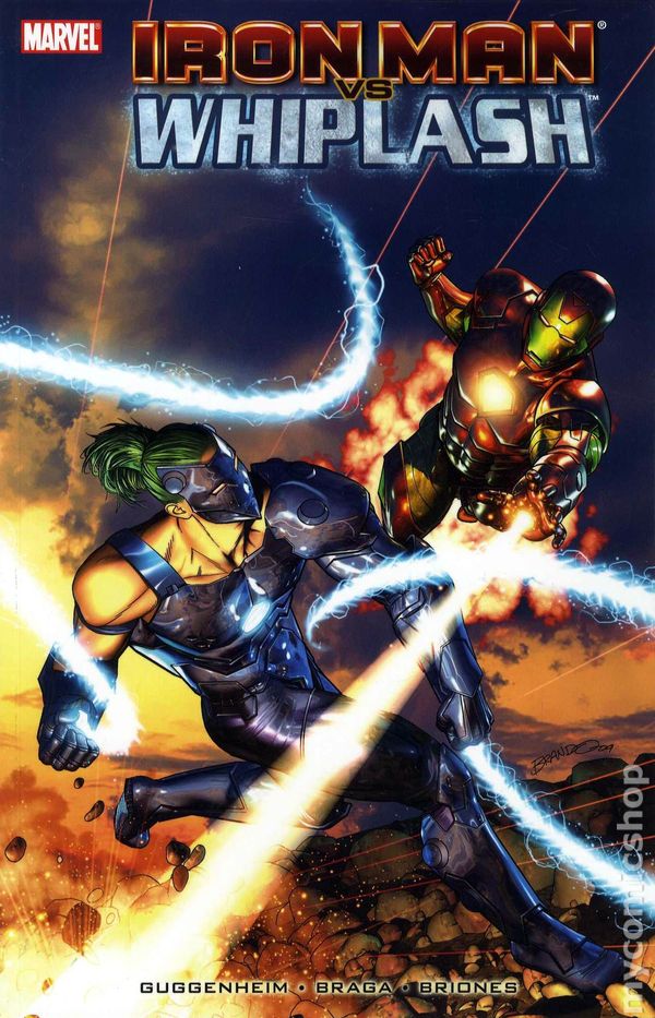 Iron Man Vs. Whiplash (мягкая обложка)