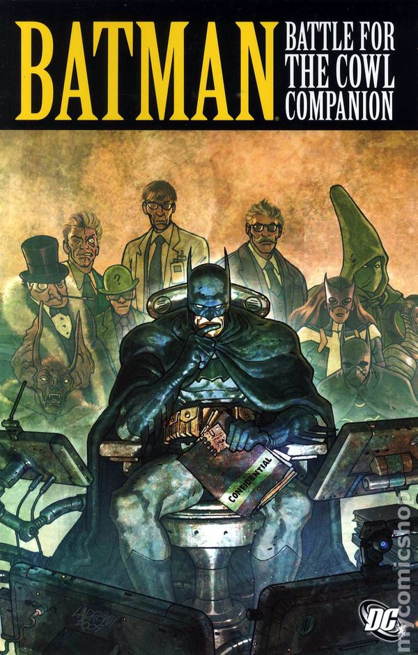 Batman Battle For The Cowl Companion (мягкая обложка)