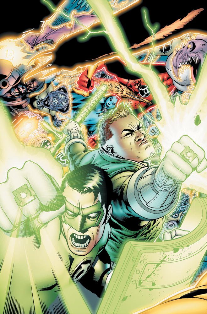 Green Lantern Corps: Emerald Eclipse (твёрдая обложка)