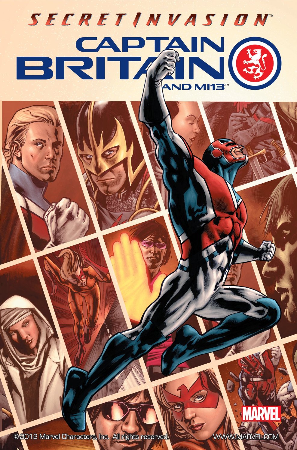 Captain Britain and MI13, Vol. 1: Secret Invasion (мягкая обложка)