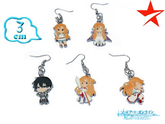 Sword Art Online серьги
