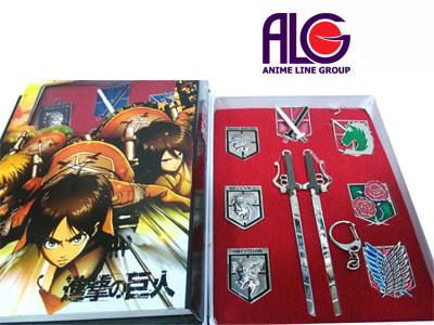 Shingeki no Kyojin Attack on Titan набор ключей