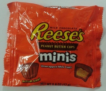 Арахисовая паста в шоколаде Reese\'s Minis 17 г.