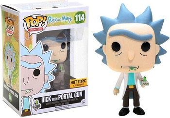 Фигурка Funko Рик и Портальная пушка (Рик и Морти) / Rick with Portal Gun (Rick and Morty) (ЭКСКЛЮЗИВ)