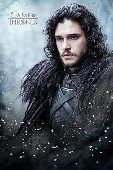 Официальный постер Джон Сноу Игра Престолов | Jon Snow Game of Thrones