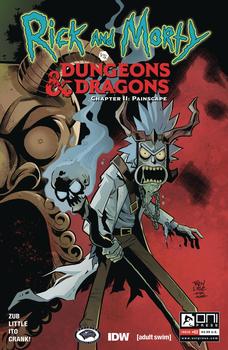 Rick and Morty vs. Dungeons & Dragons. Chapter II. Painscape #2 Cover A Regular Troy Little Cover