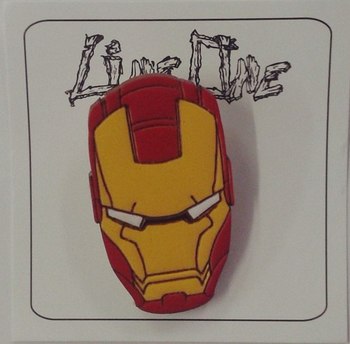 Деревянный значок Железный Человек | Iron Man