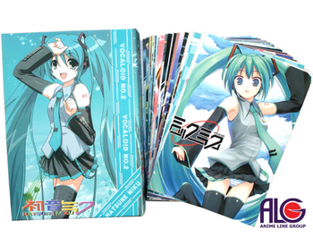 miku hatsune открытка