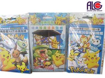 Pokemon набор наклейек