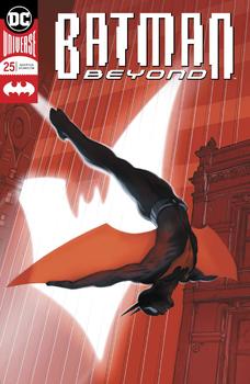 Batman Beyond #25 Cover A Regular Viktor Kalvachev Enhanced Foil Cover
