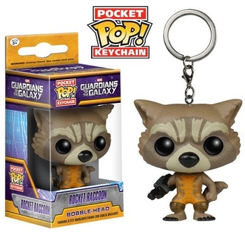 Брелок-фигурка Funko Реактивный Енот Стражи Галактики / Rocket Raccoon Guardians of the Galaxy