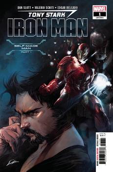 Tony Stark. Iron Man #1 Cover A 1st Ptg Regular Alexander Lozano Cover