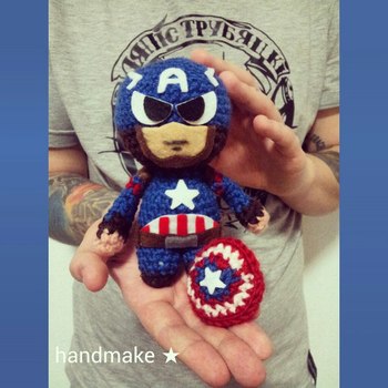 Captain America Мягкая Игрушка