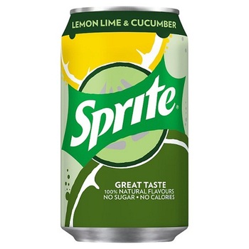 Sprite Лимон и Огурец (Банка 330 мл)