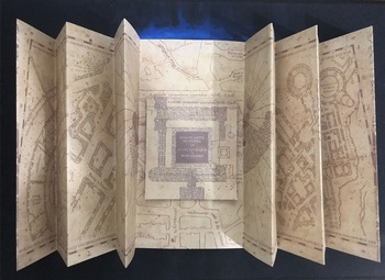 Карта Мародёров Гарри Поттер | Marauder’s Map Harry Potter