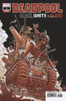 Deadpool. Black, White & Blood #1 Cover C Variant James Stokoe Cover
