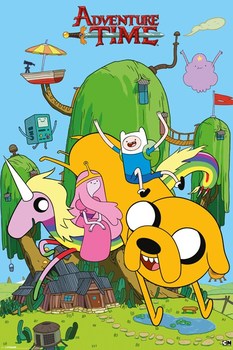 Офіційний постер Час Пригод | Adventure Time