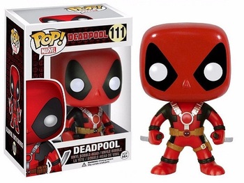 Фигурка-башкотряс Funko Дэдпул с двумя катанами / Deadpool Two Swords