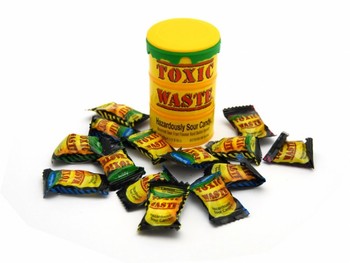 Леденцы Toxic Waste (контейнер)