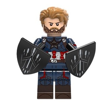 Минифигурка Капитан Америка (Война Бесконечности) | Captain America (Infinity War)
