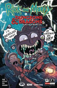 Rick and Morty vs. Dungeons & Dragons. Chapter II. Painscape #1 Cover B Variant Jim Zub Cover