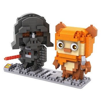 Конструктор LOZ Дарт Вейдер и Эвок Звёздные Войны / Darth Vader and Ewok Star Wars