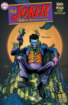 The Joker. 80th Anniversary. 100-Page Super Spectacular #1 Cover C Variant David Finch 1950s Cover