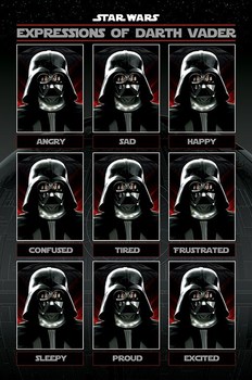 Официальный постер Дарт Вейдер Звёздные Войны | Darth Vader Star Wars