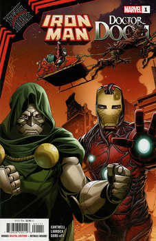 King in Black. Iron Man/Doctor Doom Cover A Regular Salvador Larroca Cover One Shot