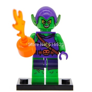 Минифигурка Зелёный гоблин / Green Goblin