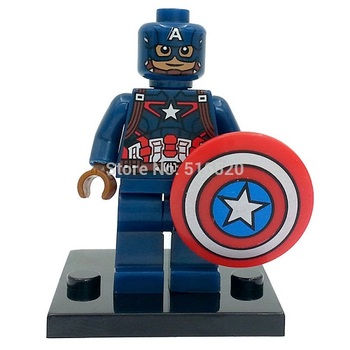 Минифигурка Капитан Америка / Captain America (Avengers: Age of Ultron)