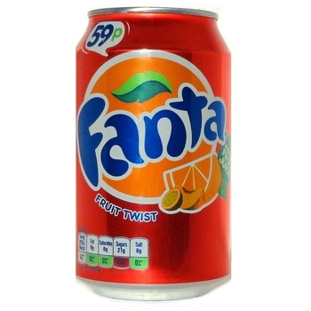 Fanta Фруктовый Твист (Банка 330 мл)