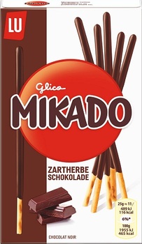 Mikado Черный Шоколад 75 г.