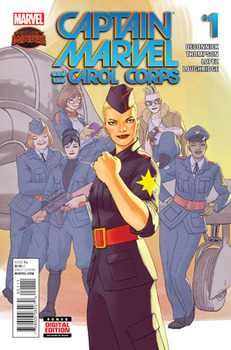 Captain Marvel and The Carol Corps # 1 Cover A Regular David Lopez Cover (Secret Wars Warzones Tie-In)