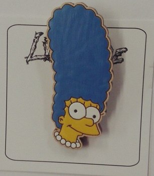 Дерев'яний значок Мардж Сімпсони | Marge The Simpsons