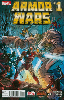 Armor Wars #1 Cover A Regular Paul Rivoche Cover (Secret Wars Warzones Tie-In)