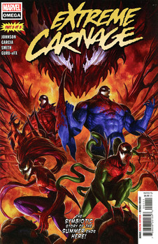 Extreme Carnage. Omega #1 Cover A Regular Dave Rapoza Cover One Shot