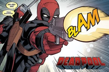Официальный постер Дэдпул | Deadpool